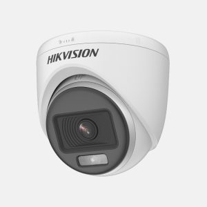 Câmera De Segurança Hikvision Colorvu DS-2CE70DF0T-PF 2,8mm Turbo Hd Com Resolução De 1080p Visão Nocturna Incluída