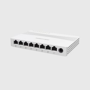 Switch 8 Portas Gigabit 10/100/1000 Mbps DS-3E0508D-E Hikvision