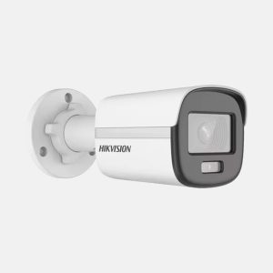 Câmera de segurança Hikvision DS-2CE10DF0T-PF 2.8mm com resolução de 2MP visão noturna incluída branca