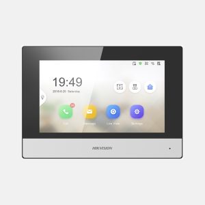 Monitor Interno Hikvision 7 Polegadas IP com Tela Sensível ao Toque - DS-KH6320-WTE-1