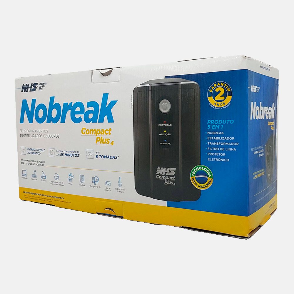 NHS Compact Plus 4 - Nobreak 1200VA - Image 2