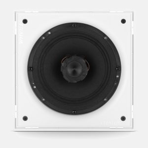 Caixa De Som De Embutir Arandela Frahm 31832 6 Polegadas 8 Ohms 40W RMS Branca Quadrada
