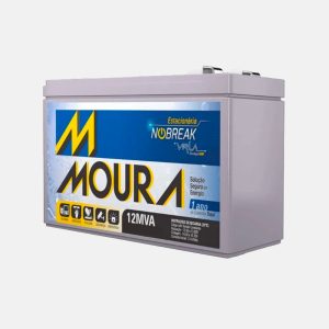 Bateria Estacionária Moura VRLA ( AGM ) 12V – 9Ah
