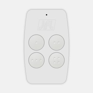 Controle Remoto Slim para Linha Duo 868MHz 300mts 4 Teclas Branco CR4T DUO JFL 35848