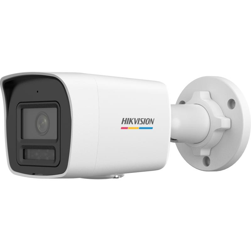 CAMERA IP 2,8MM BULLET 2MP DS-2CD1027G2H-LIU EXIR COLORVU LITE IR 30MT IP67 METAL C/AUDIO - HIKVISION