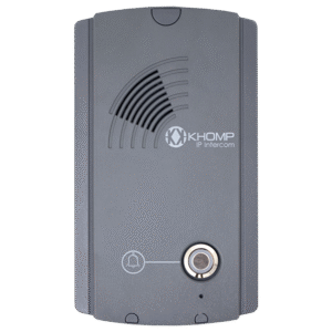 PORTEIRO IP INTERCOM 101 DG - COM 01 ACIONADOR - SEM CAMERA - SEM FONTE - SEM POE - KHOMP